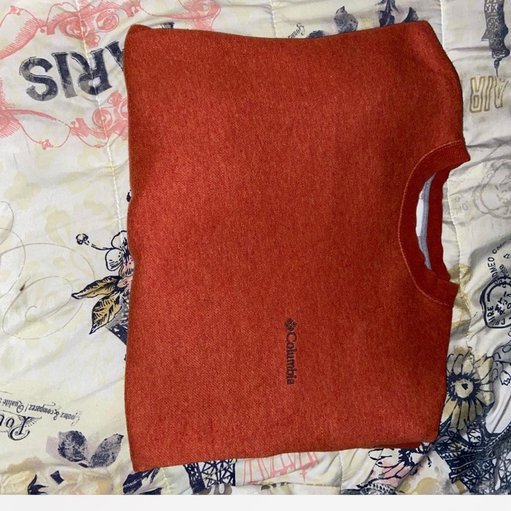 Orange Columbia Sweatshirt
